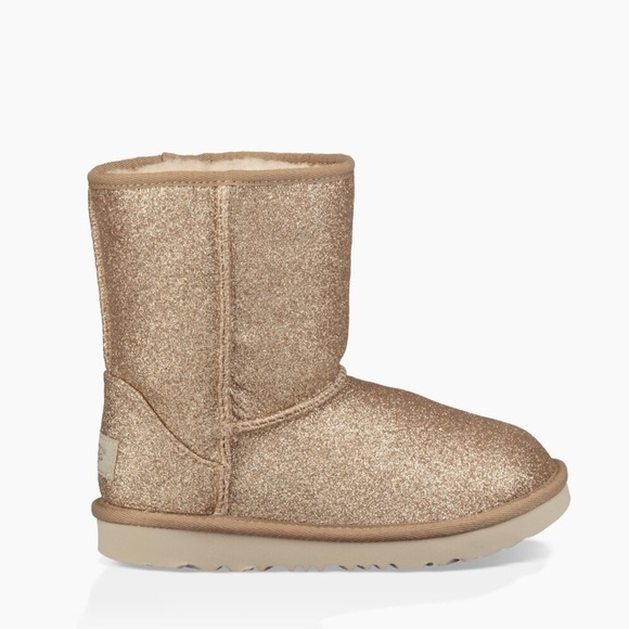 Ugg’s Gold sparkle glitter 5 Women’s - Picture 1 of 8